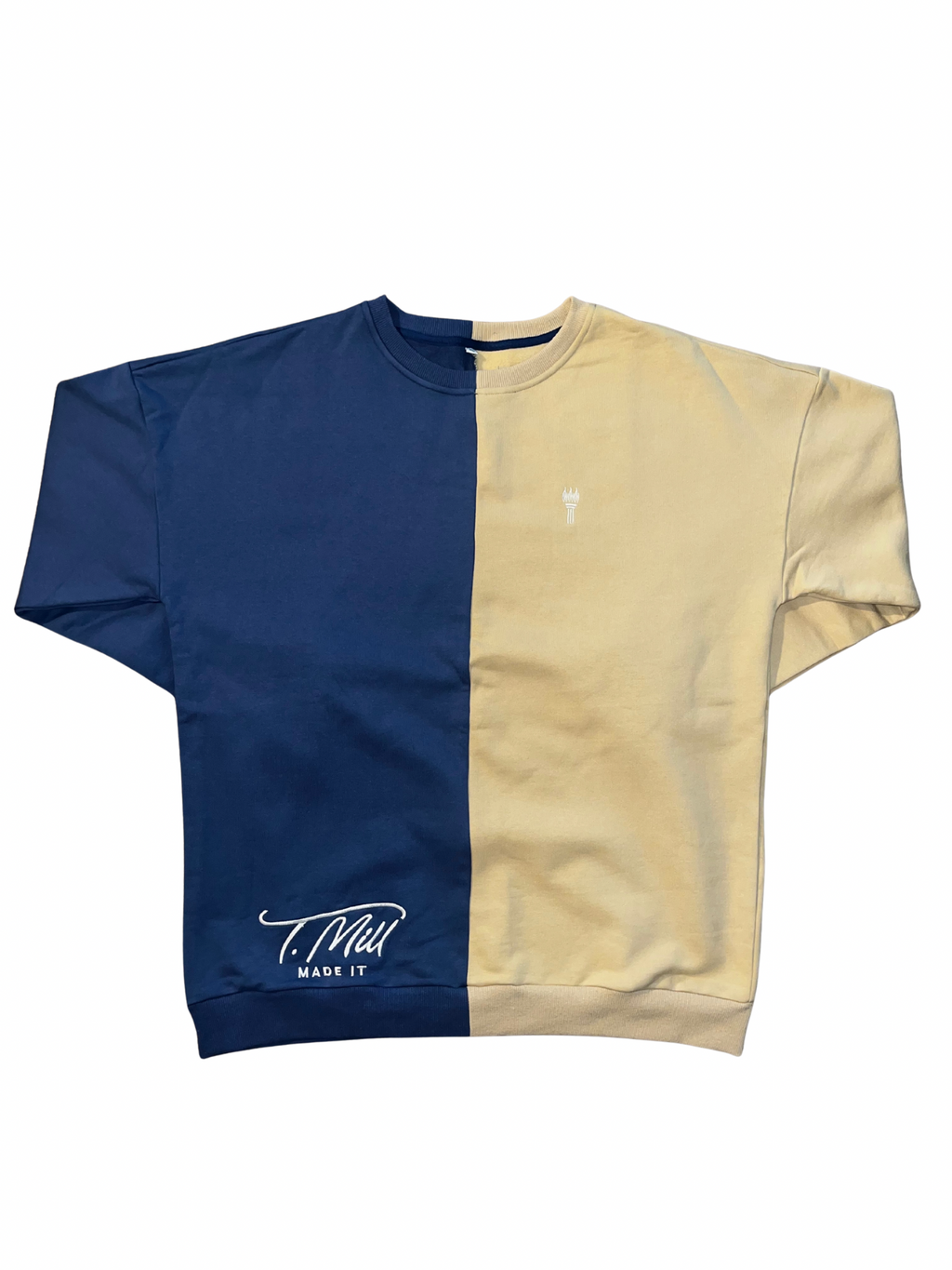 T. Mill Half & Half Logo Sweatshirt
