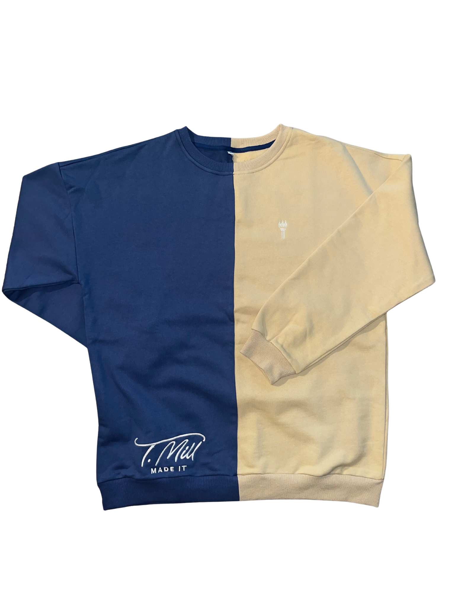 T. Mill Half & Half Logo Sweatshirt